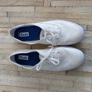 Keds Women Champion Canvas Lace Up Sneakers